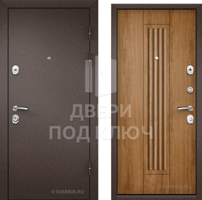 Металлическая входная дверь с шумоизоляцией в дом ДПК-8089