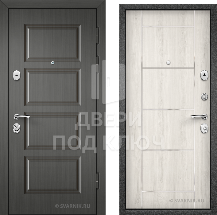 Входная готовая дверь для офиса ДПК-3007