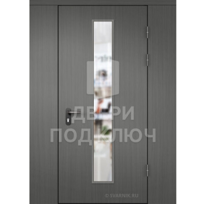 Тамбурная дверь с ковкой и МДФ, цена МДФ ДПК-14839